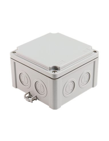 Caja de plástico con protección UV