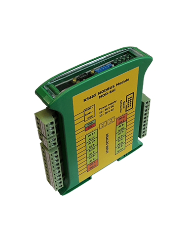 Modulo Convertidor de 8 Entradas Analógicas Universales